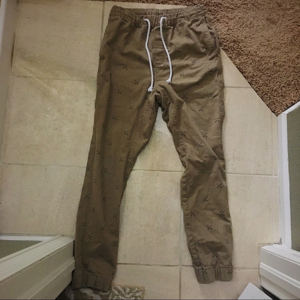 H&M Khaki Joggers